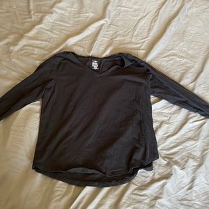 Long Sleeved Black Tee